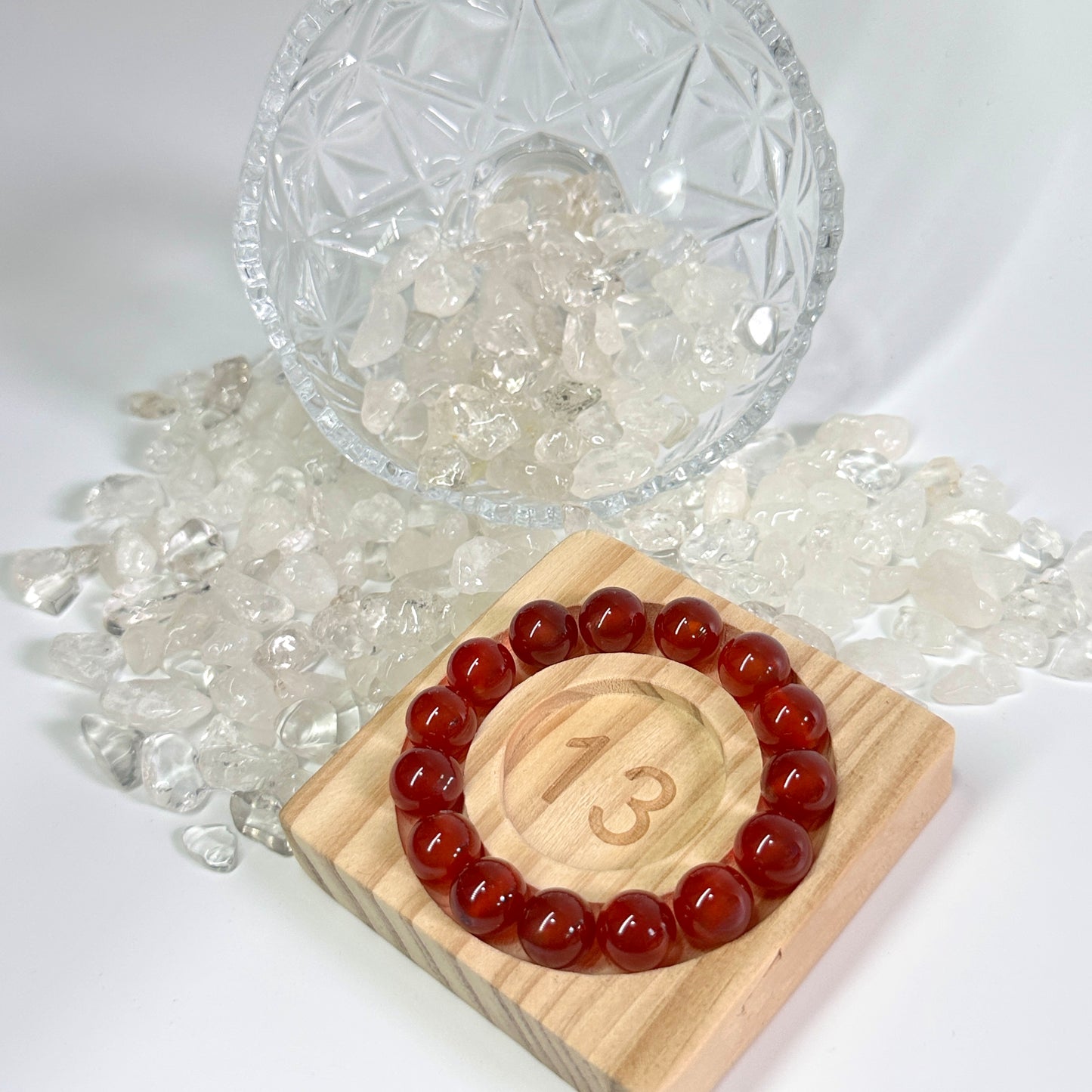 AAA Carnelian | Bold Flame Beads