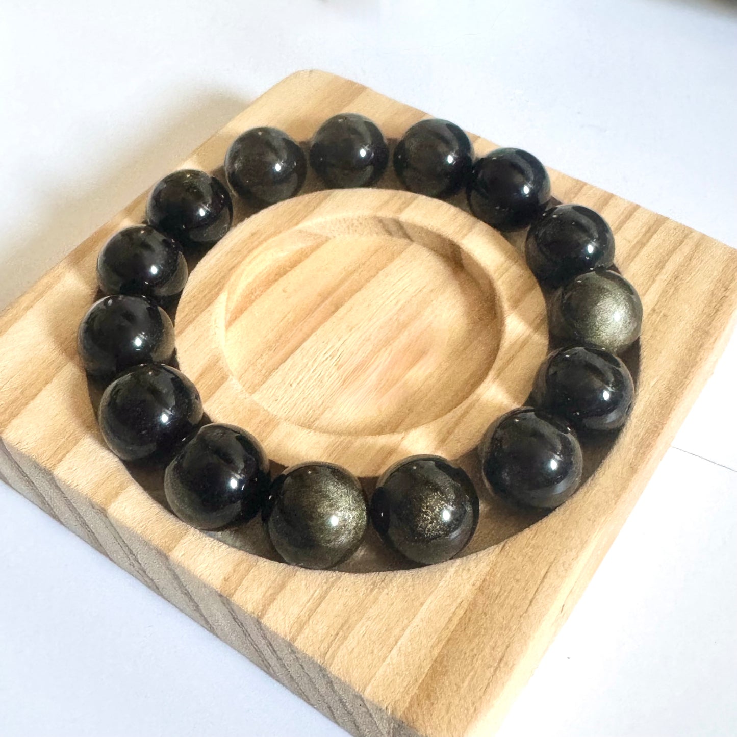 Golden Obsidian | Golden Eclipse Beads