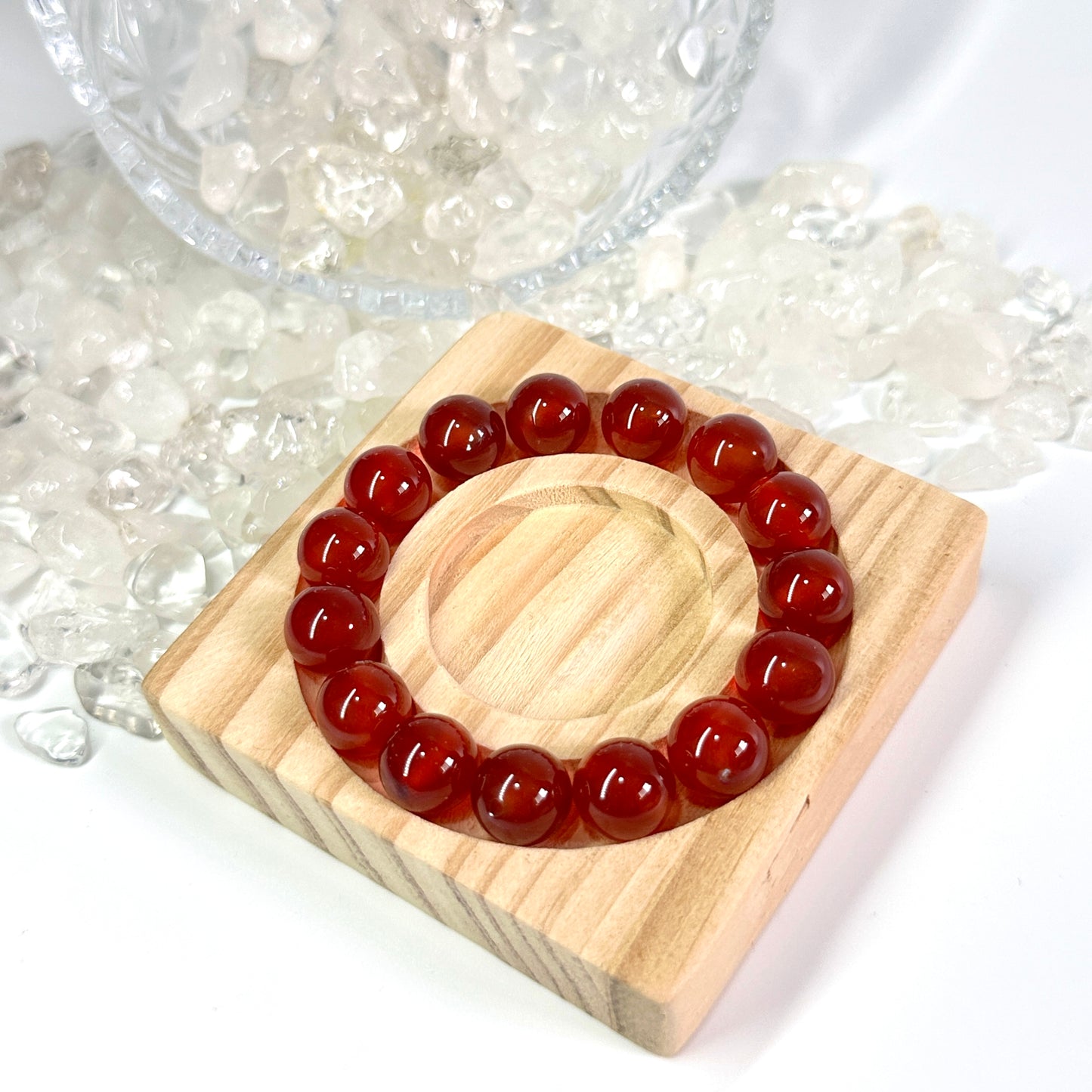 AAA Carnelian | Bold Flame Beads