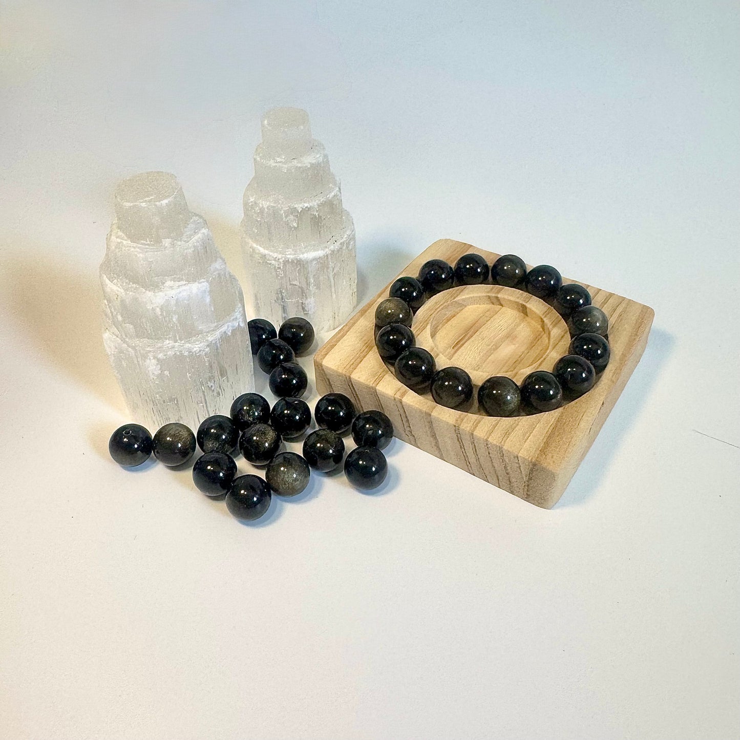 Golden Obsidian | Golden Eclipse Beads