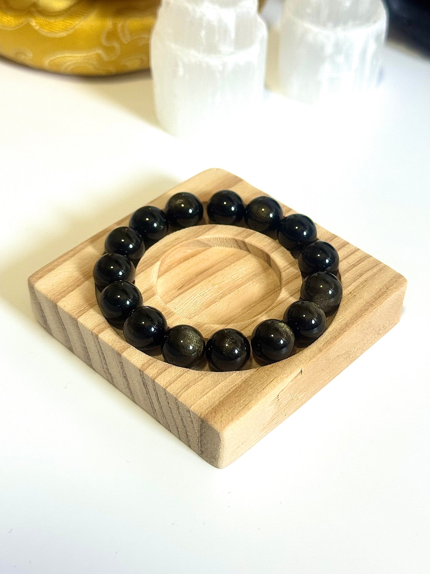Golden Obsidian | Golden Eclipse Beads