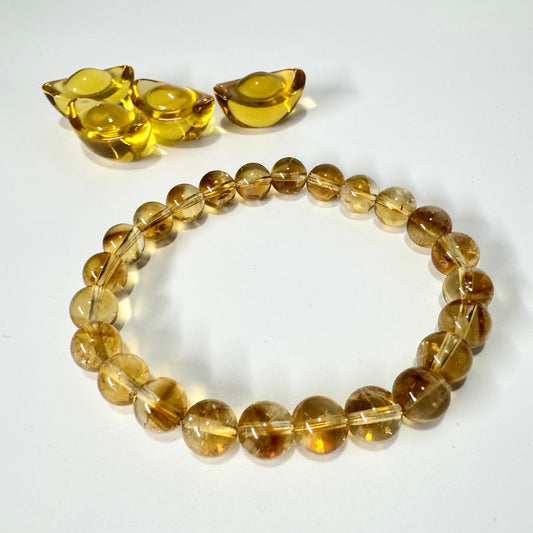 AAA Radiant Citrine | Power Wealth Beads